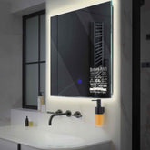 Espejo LED Cuadrado | Botón táctil | Luz blanca neutra - Reyze Seria Motivated Model 5